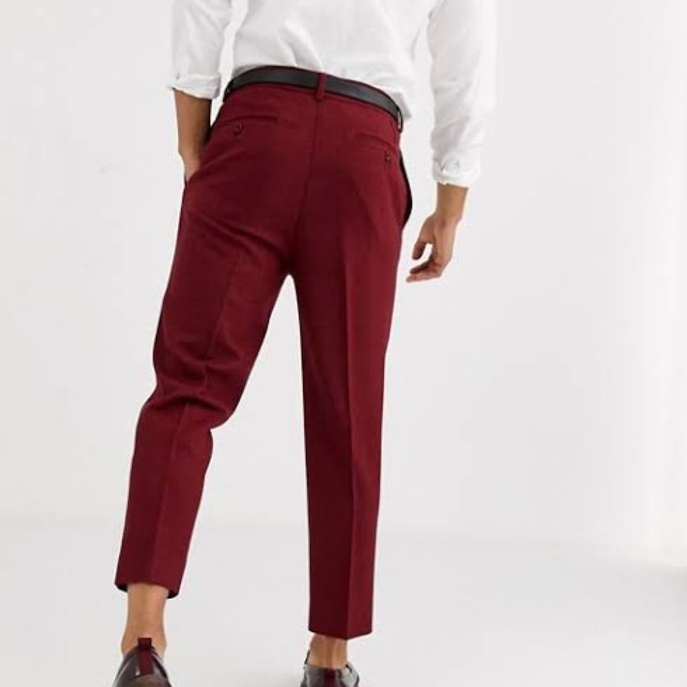 Asos Men's Tapered Crop Smart Pants